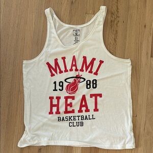 NBA Miami Heat Tank Top Women’s Size L